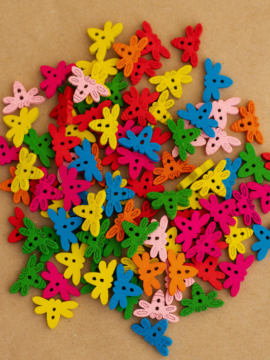 Colorful Bee Charms