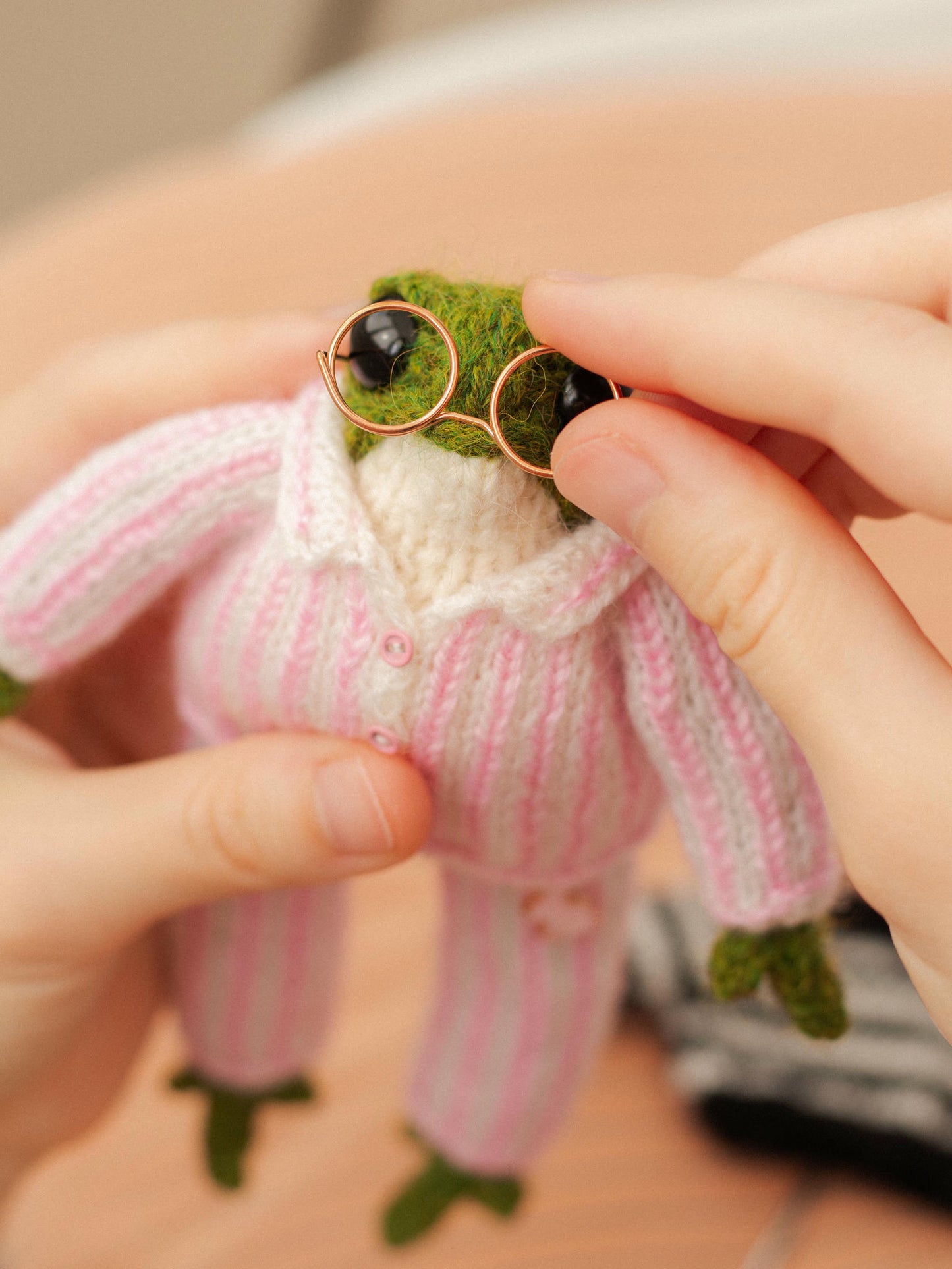 Mr. Pajamas Frog
