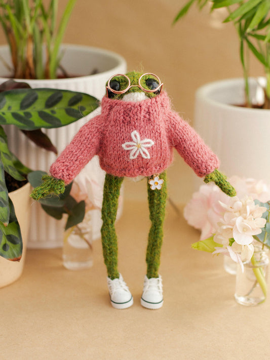 Froggy Tiny Flower Sweater