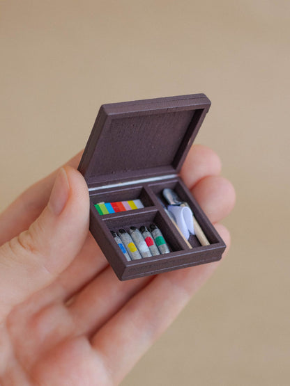 Miniature Painting Dark Kit 1:12