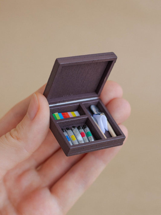 Miniature Painting Dark Kit 1:12