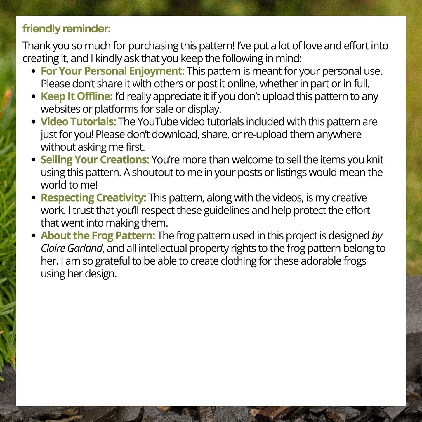 Pleated Skirt Knitting Pattern for Knitted Frog (PDF)