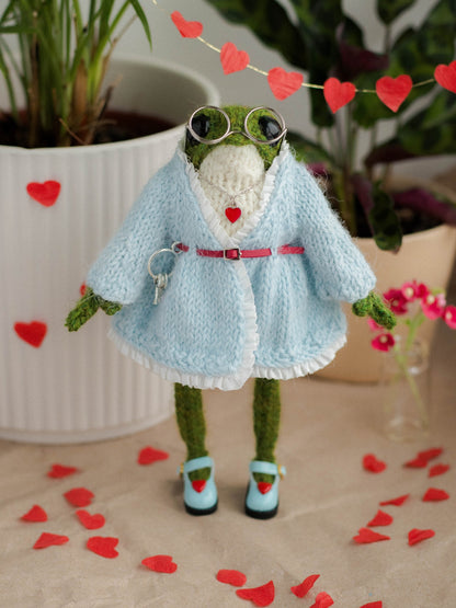 Miss Frozen Heart Frog
