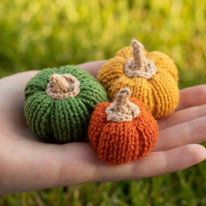 Knitting Pumpkin Pattern — Knit Home Decor (PDF)