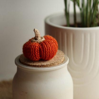Knitting Pumpkin Pattern — Knit Home Decor (PDF)