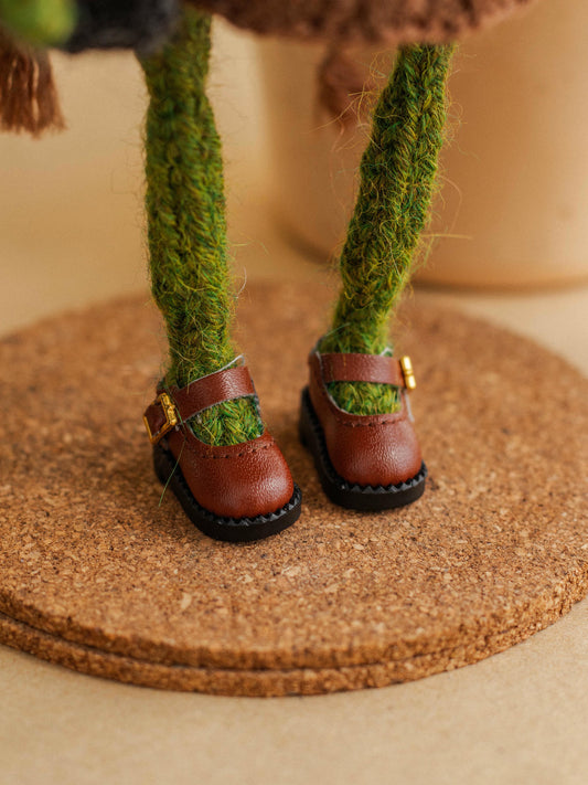 Brown MaryJane Shoes