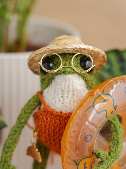 Miss Orange Swimmy Frog