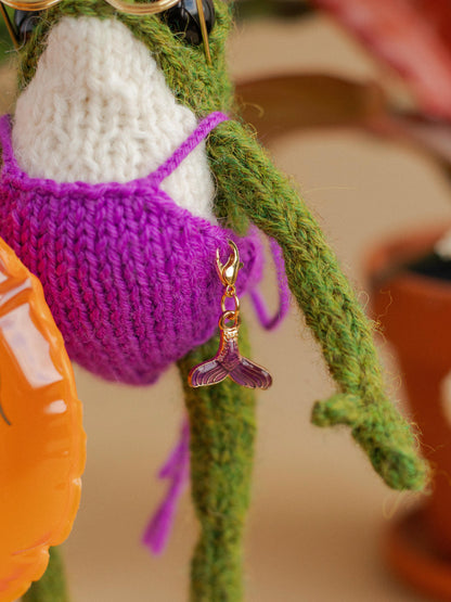Miss Purple Swimmy Frog