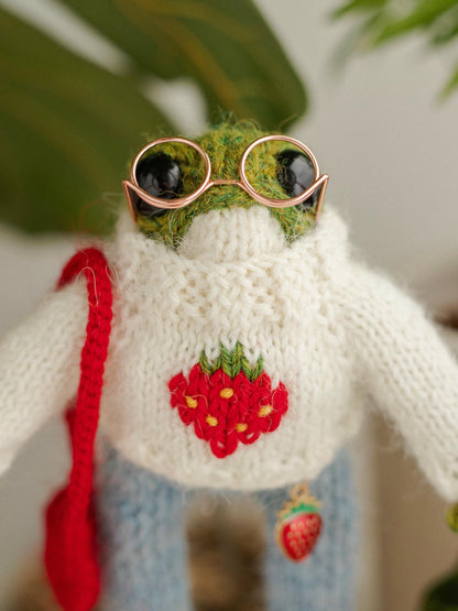 Mr. Strawberry Frog