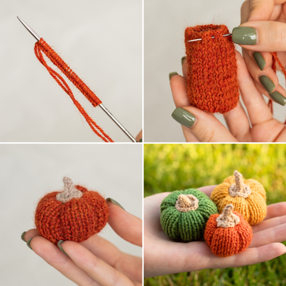 Knitting Pumpkin Pattern — Knit Home Decor (PDF)