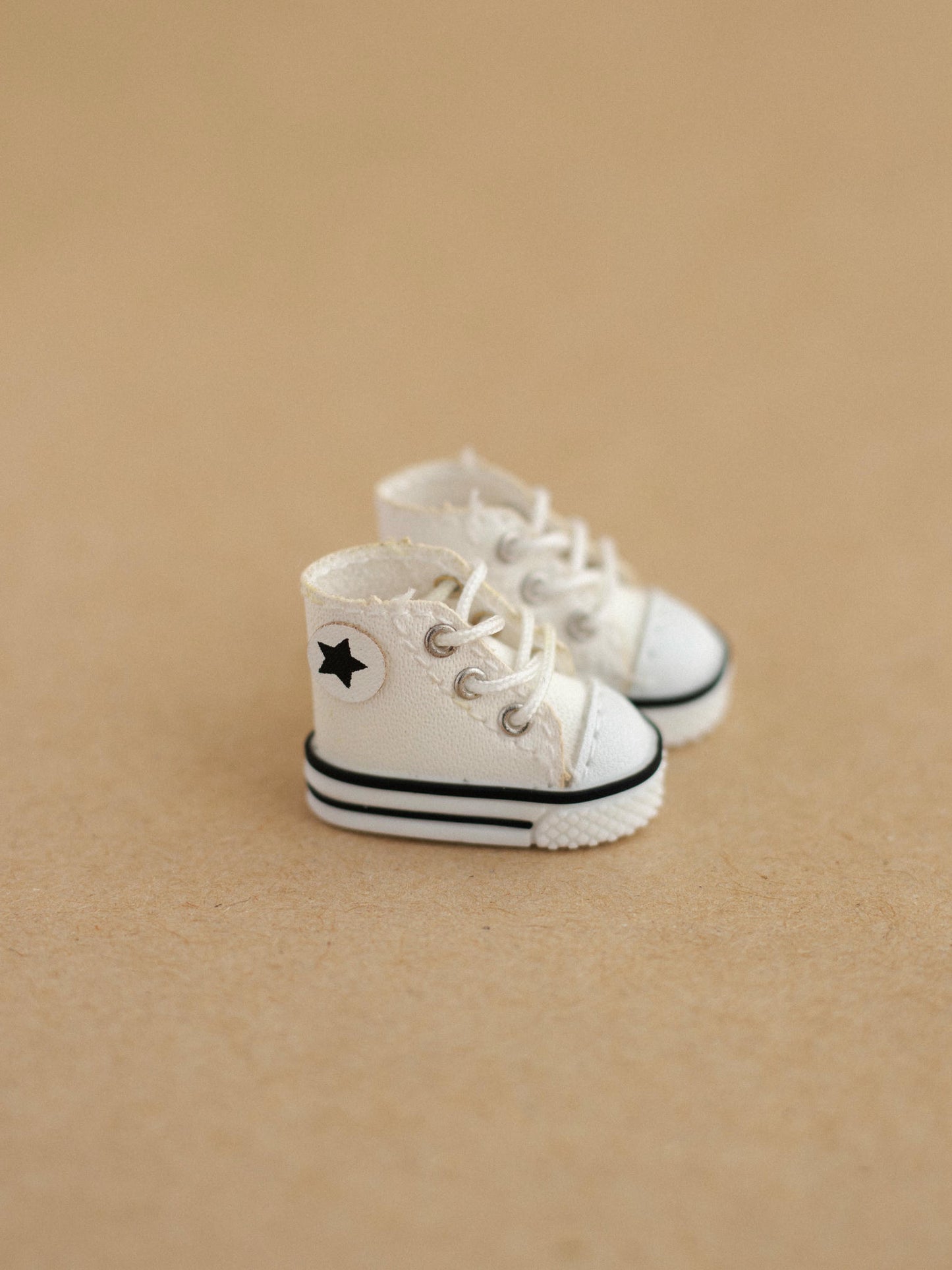 White Sneakers with a Star