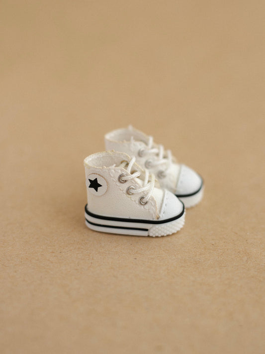 White Sneakers with a Star