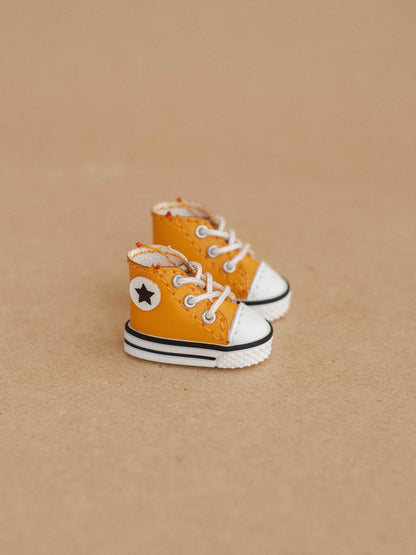 Yellow Sneakers with a Star